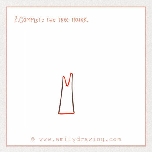 How to Draw a Tree - Emily Drawing