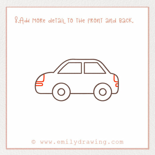 How to Draw a Car - Emily Drawing
