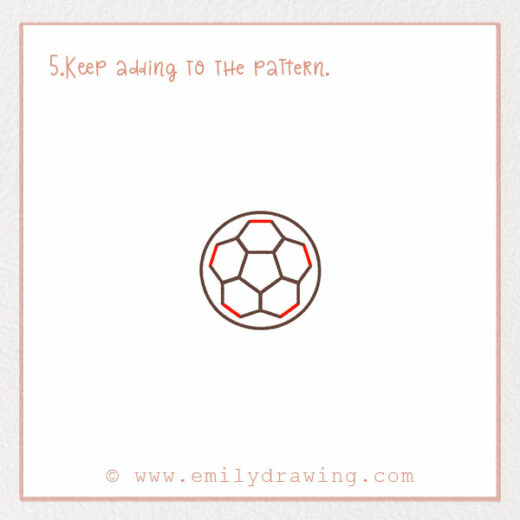 How to Draw a Football - Emily Drawing