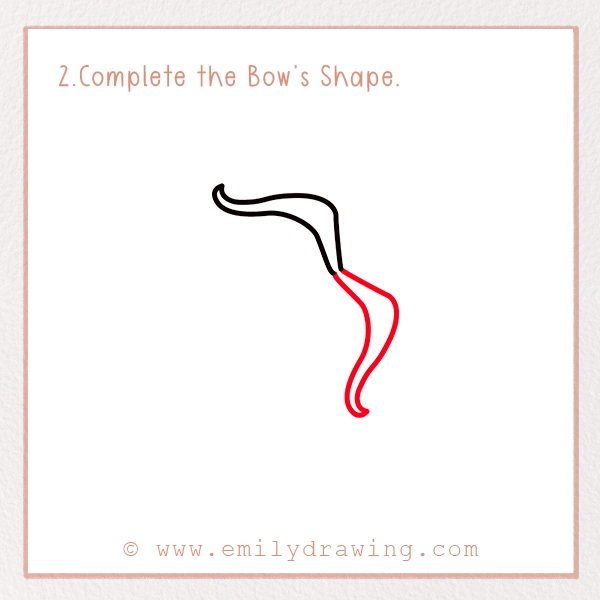 How to Draw Cupids Arrow -