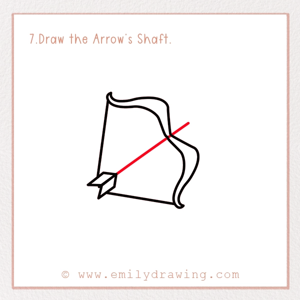 How to Draw Cupids Arrow -