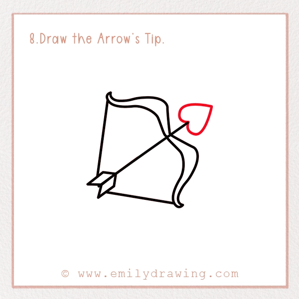 How to Draw Cupids Arrow -