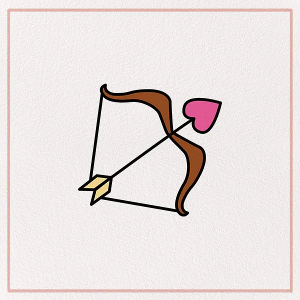 How to Draw Cupids Arrow Feature