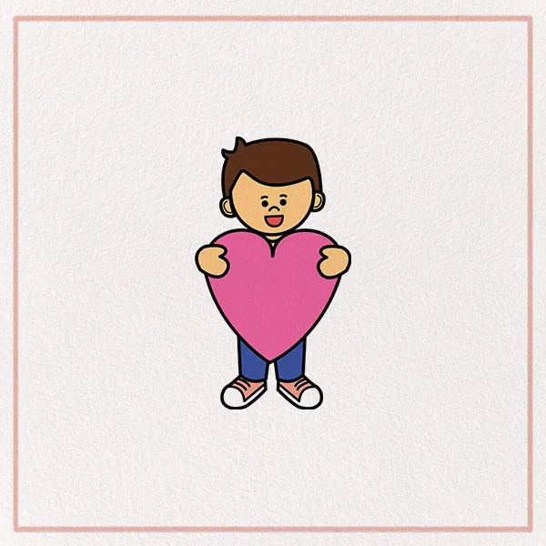 How to Draw Love Boy Feature
