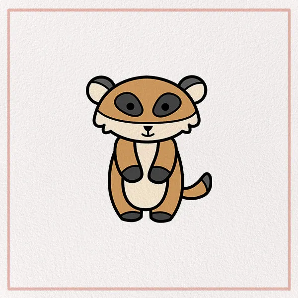 How to Draw a Meerkat Feature