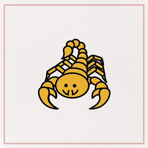 How to Draw a Scorpion Feature