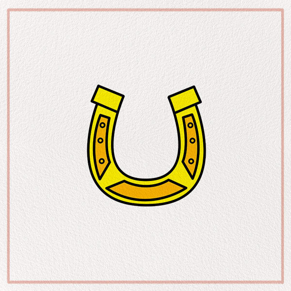 How to Draw a St. Patrick’s Day Horseshoe Feature