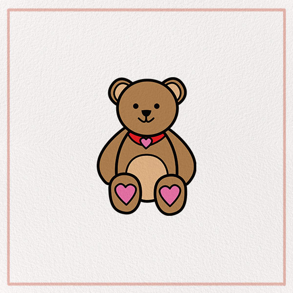 How to Draw a Teddy Bear Feature