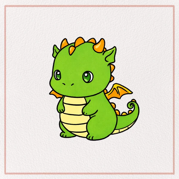 How to Draw a Baby Dragon feature image