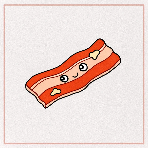 How to Draw a Bacon feature image