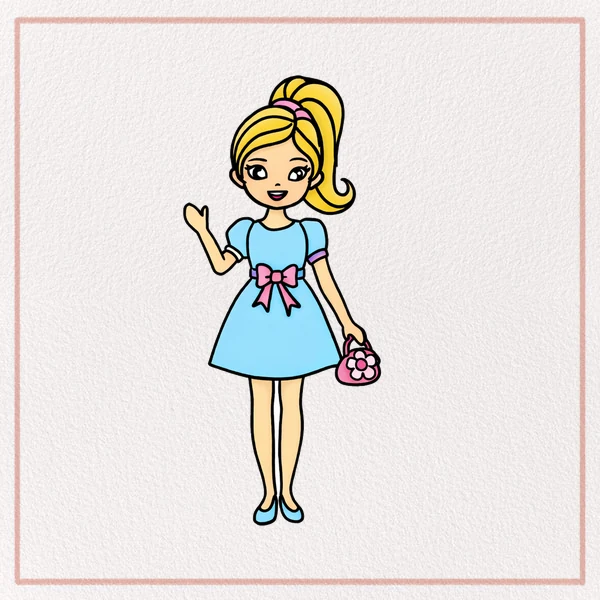 How to Draw a Barbie feature image