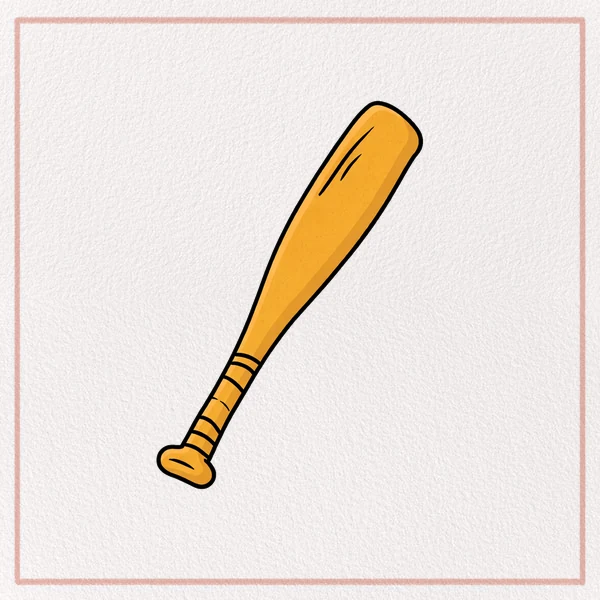 How to Draw a Baseball Bat feature image