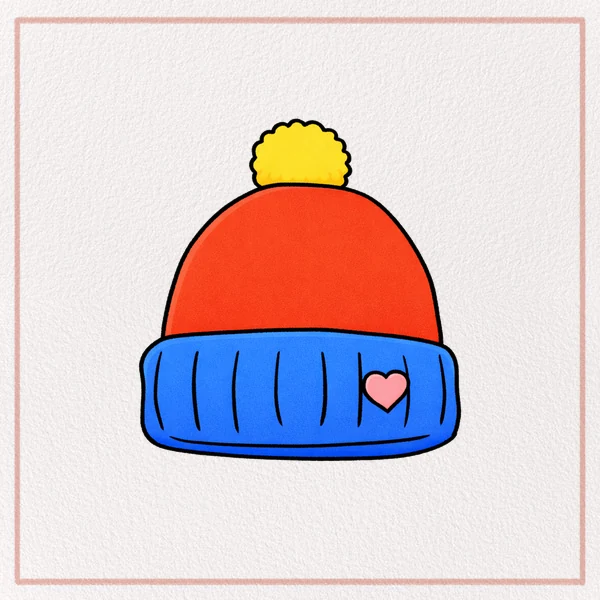 How to Draw a Beanie feature image