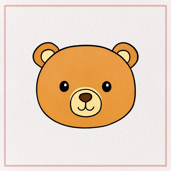 How to Draw a Bear Face feature image