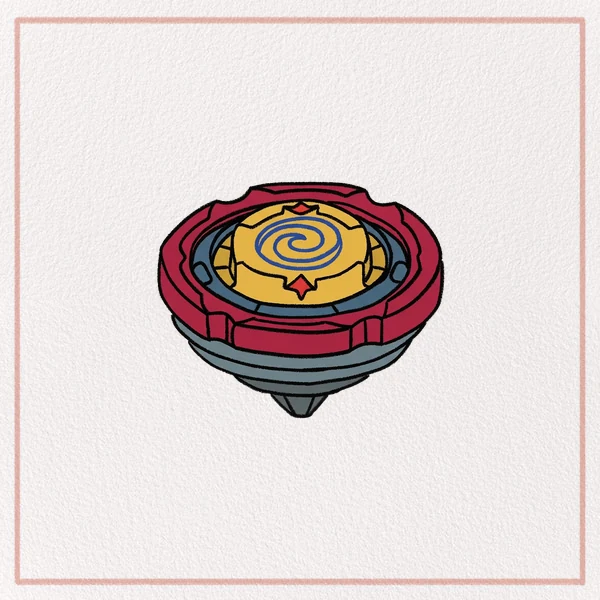 How to Draw a Beyblade feature image