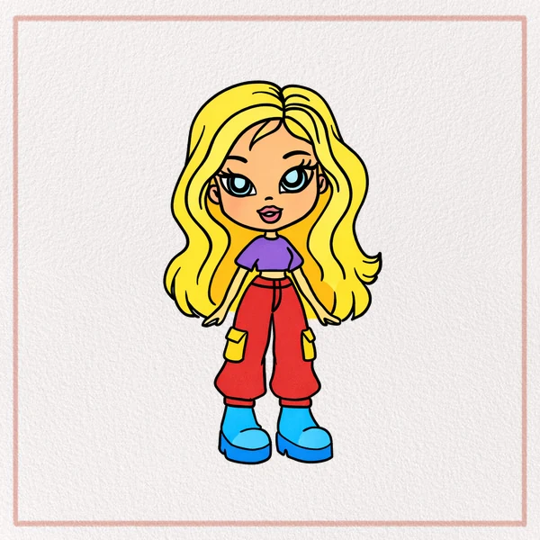 How to Draw a Bratz Doll feature image
