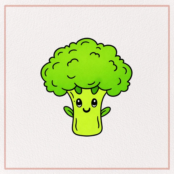 How to Draw a Broccoli feature image
