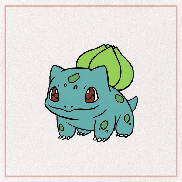 How to Draw a Bulbasaur feature image