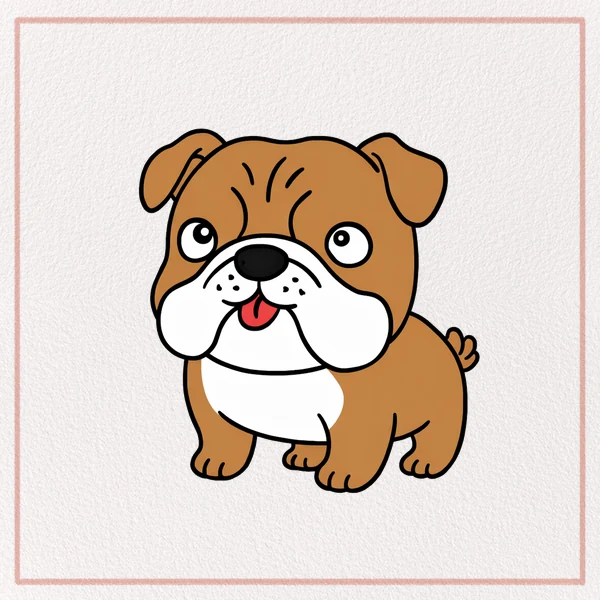 How to Draw a Bulldog feature image