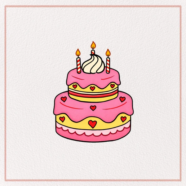 How to Draw a Cake feature image