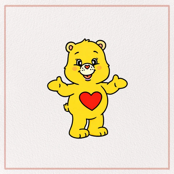 How to Draw a Care Bear feature image