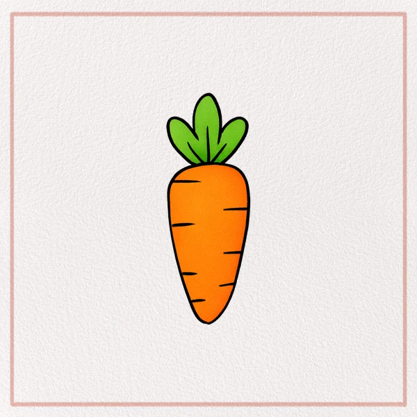 How to Draw a Carrot feature image