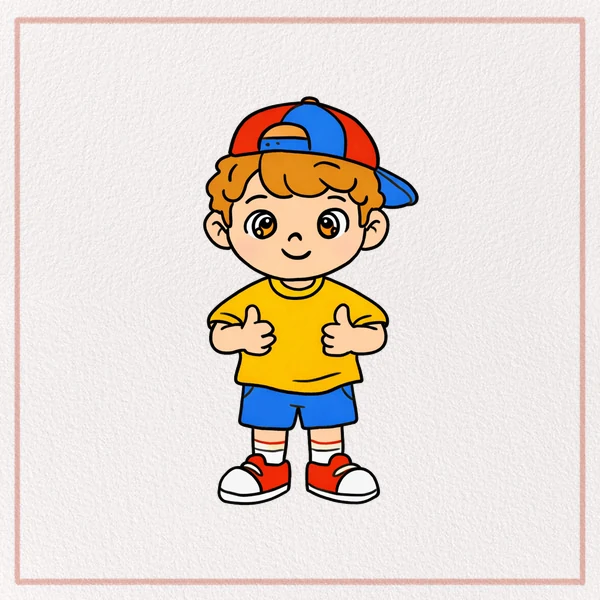 How to Draw a Cartoon Boy feature image