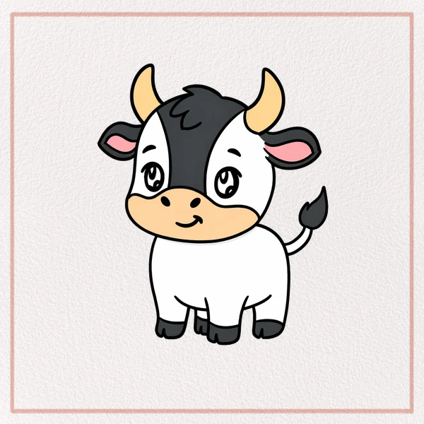 How to Draw a Cartoon Bull feature image