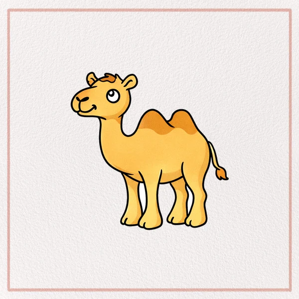 How to Draw a Cartoon Camel feature image