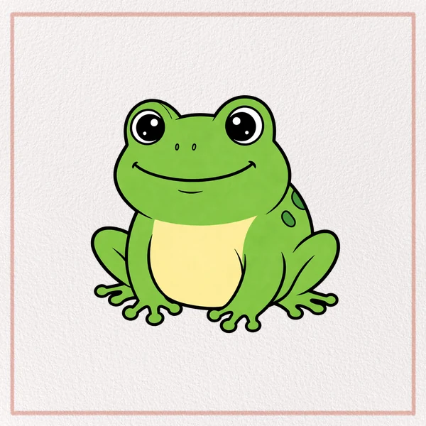 How to Draw a Cartoon Frog feature image