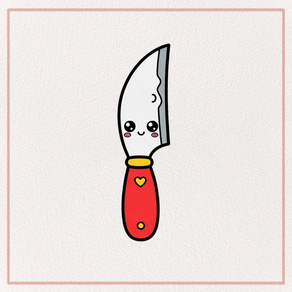 How to Draw a Cartoon Knife feature image