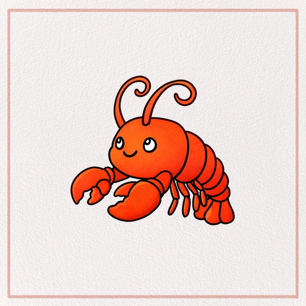 How to Draw a Cartoon Lobster feature image