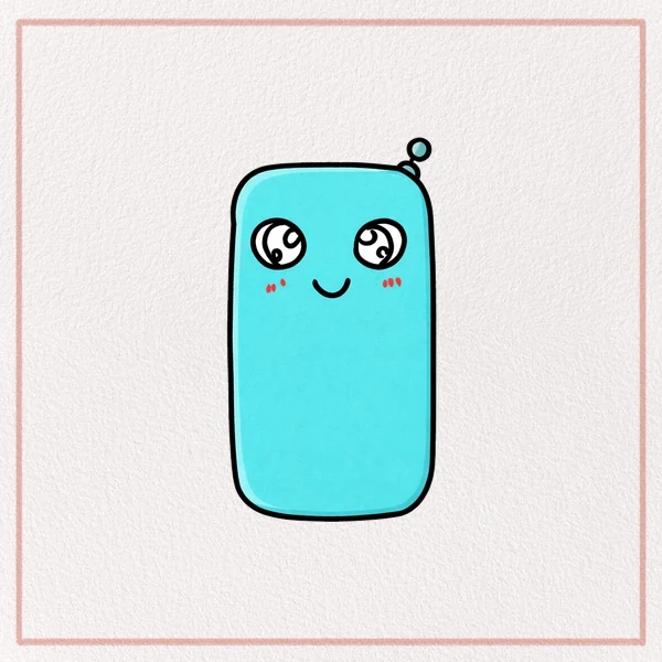 How to Draw a Cartoon Phone feature image