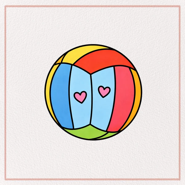 How to Draw a Cartoon Volleyball feature image