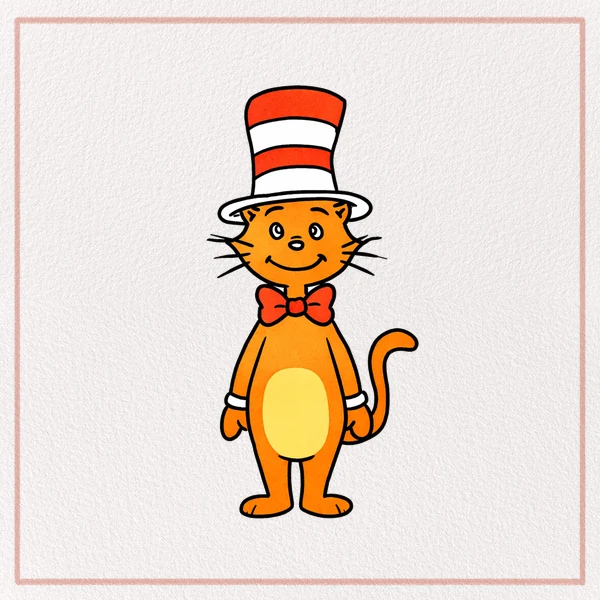 How to Draw a Cat In The Hat feature image