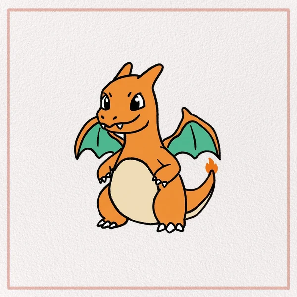 How to Draw a Charizard feature image