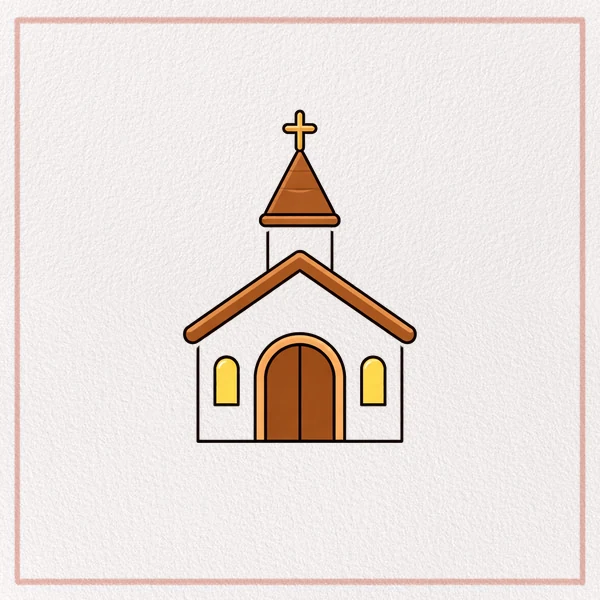 How to Draw a Church feature image