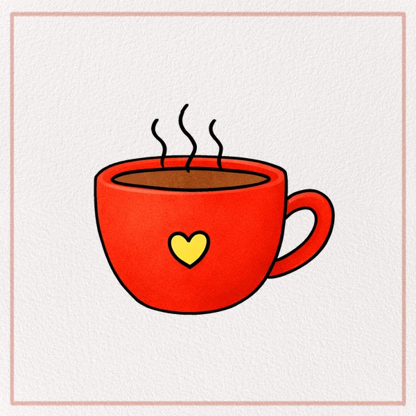 How to Draw a Coffee Cup feature image