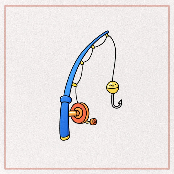 How to Draw a Fishing Pole feature image