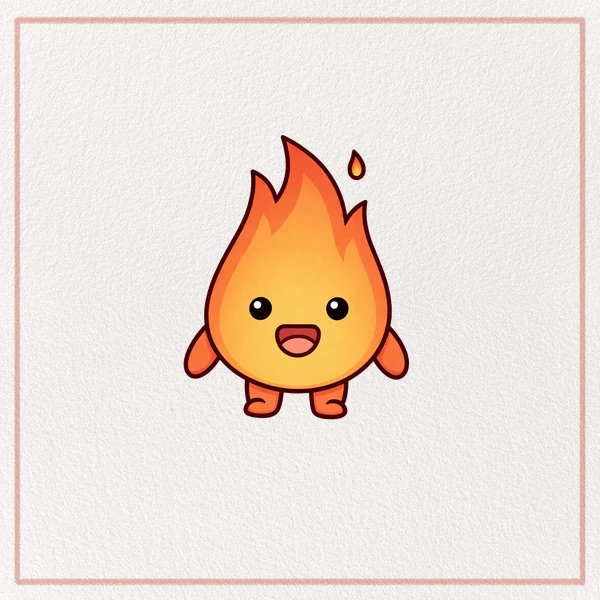 How to Draw a Flames feature image