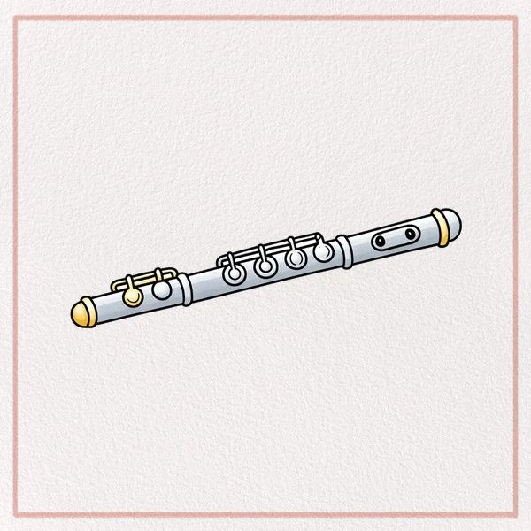 How to Draw a Flute feature image