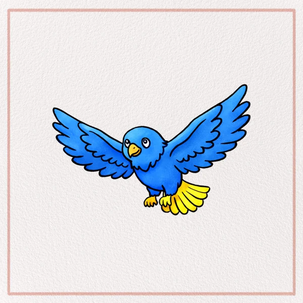 How to Draw a Flying Eagle feature image