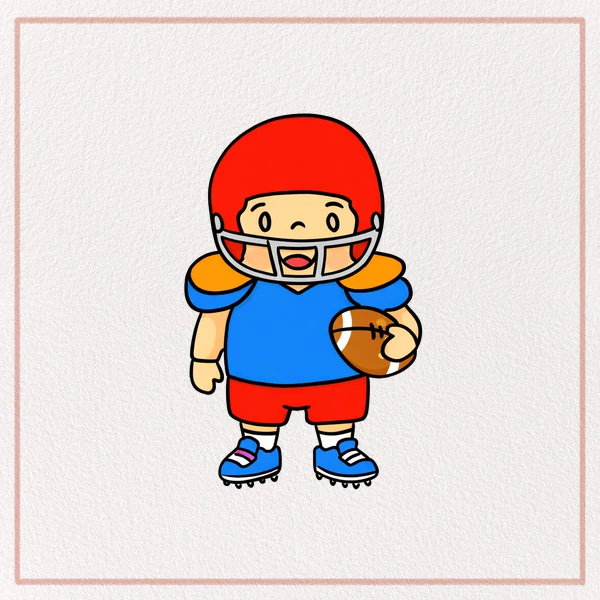 How to Draw a Football Player feature image