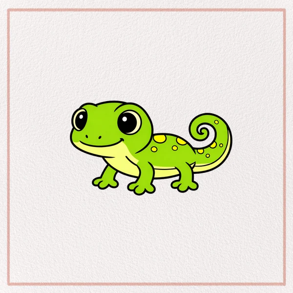 How to Draw a Gecko feature image
