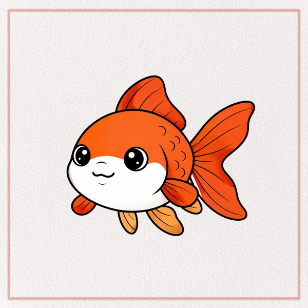 How to Draw a Goldfish feature image
