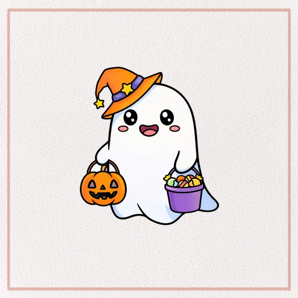 How to Draw a Halloween feature image