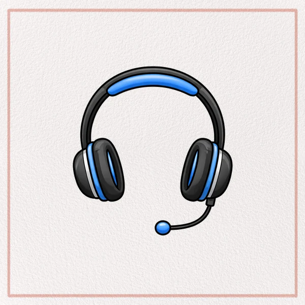 How to Draw a Headphones feature image