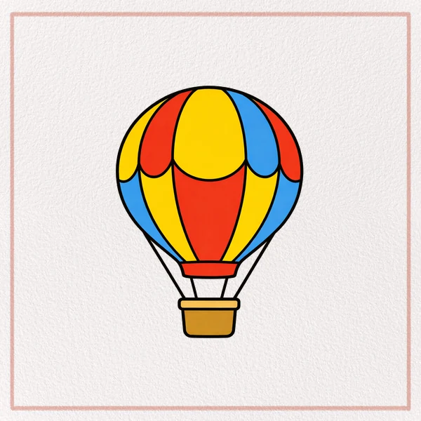 How to Draw a Hot Air Balloon feature image