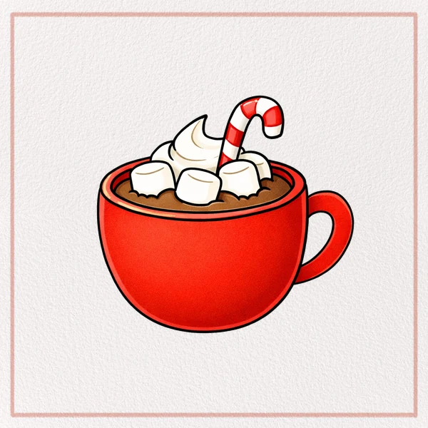 How to Draw a Hot Chocolate feature image