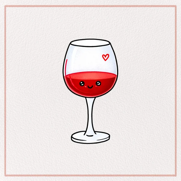 How to Draw a Wine Glass feature image